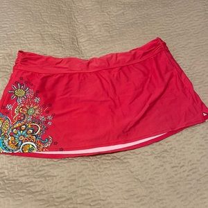 Athleta swim skirt XL